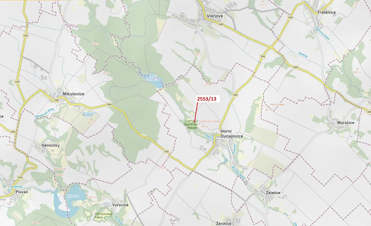 Dražba lesa 150 m²